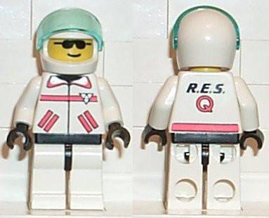 LEGO Minifigure-Res-Q 1 - Helmet-Town / Res-Q-RSQ004-Creative Brick Builders